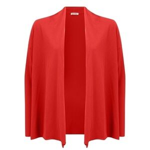 NWT American Vintage Janyway Open Cardigan Red